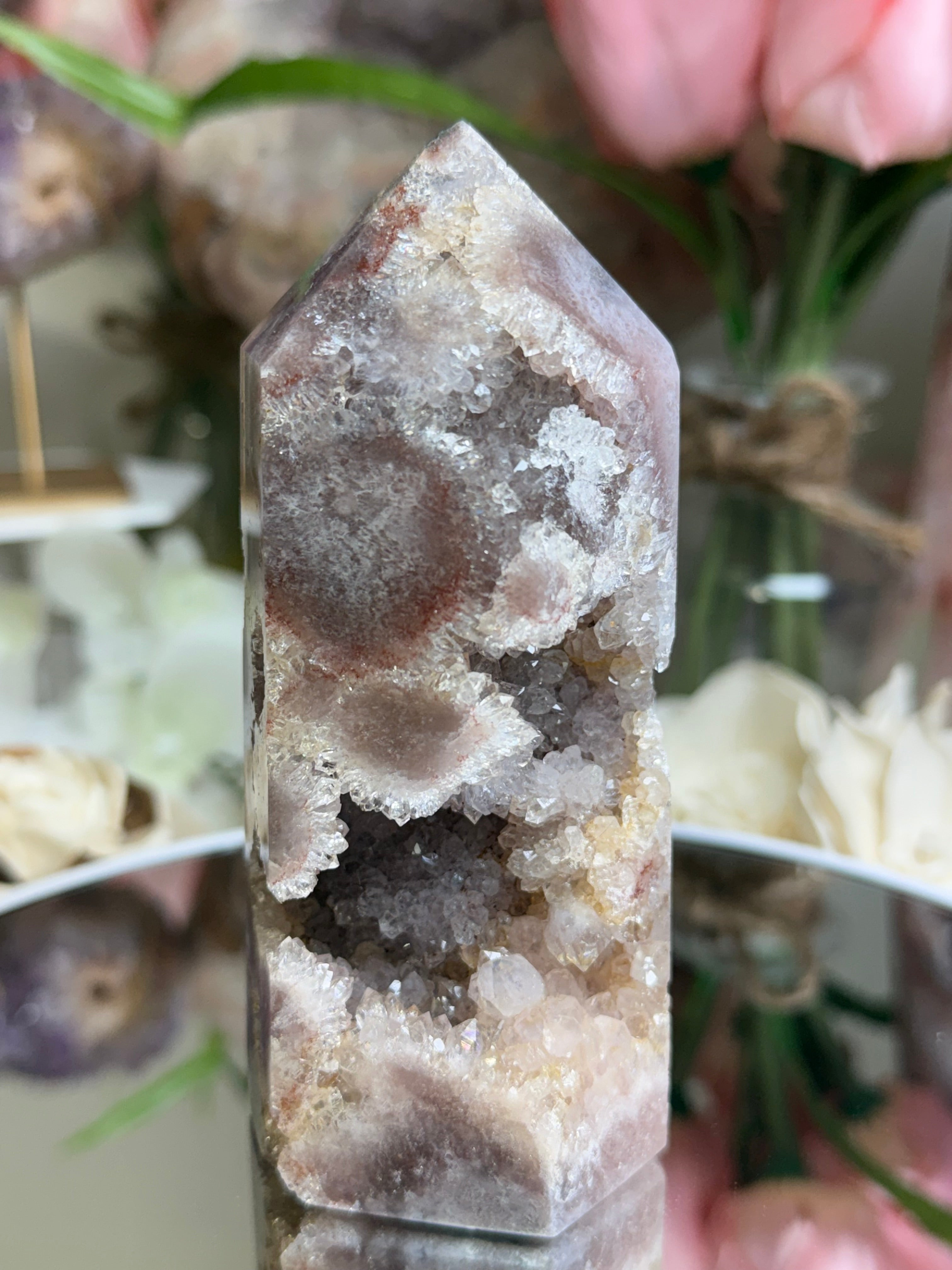 Pink Amethyst Tower L803