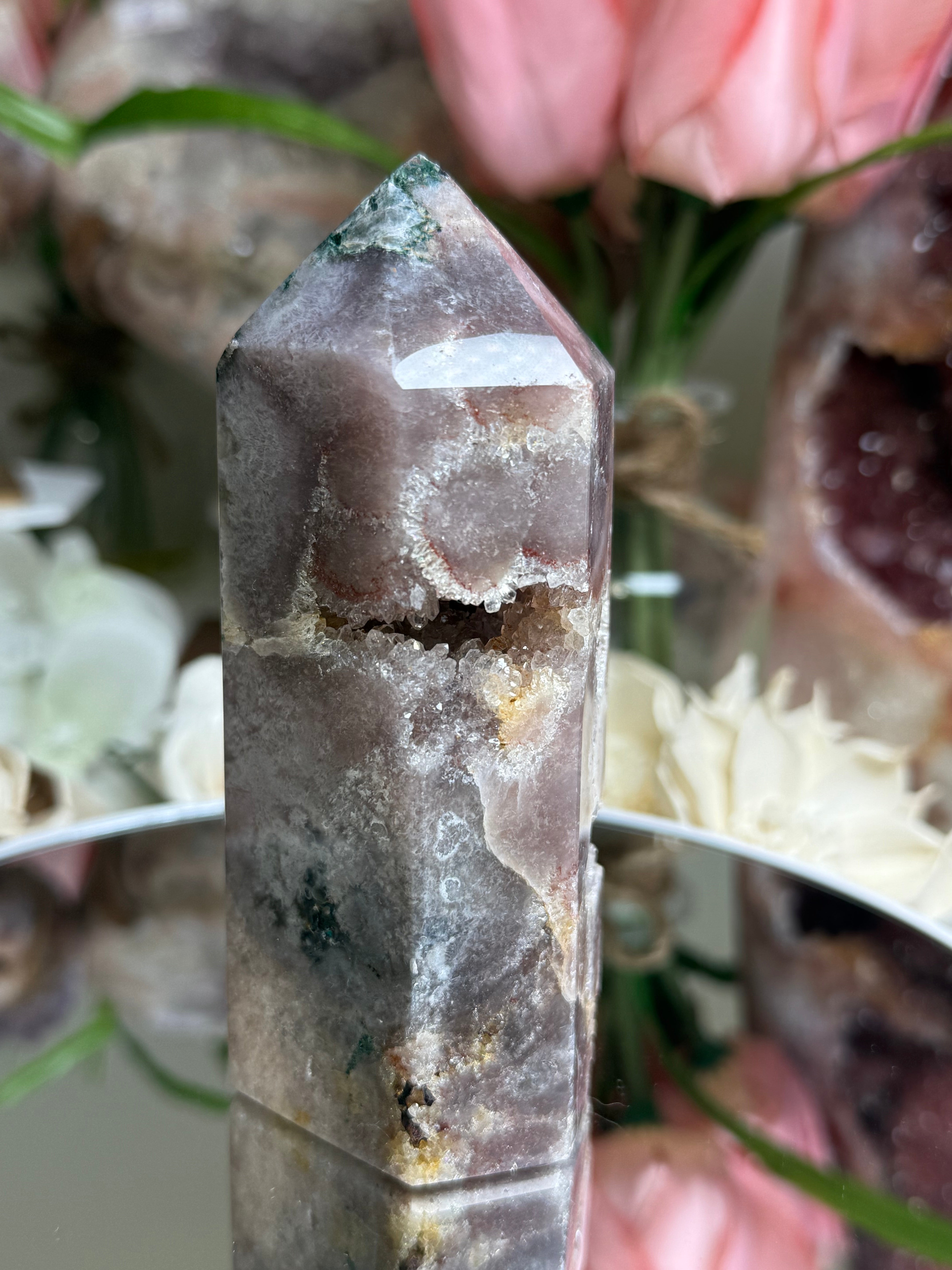 Pink Amethyst Tower L803