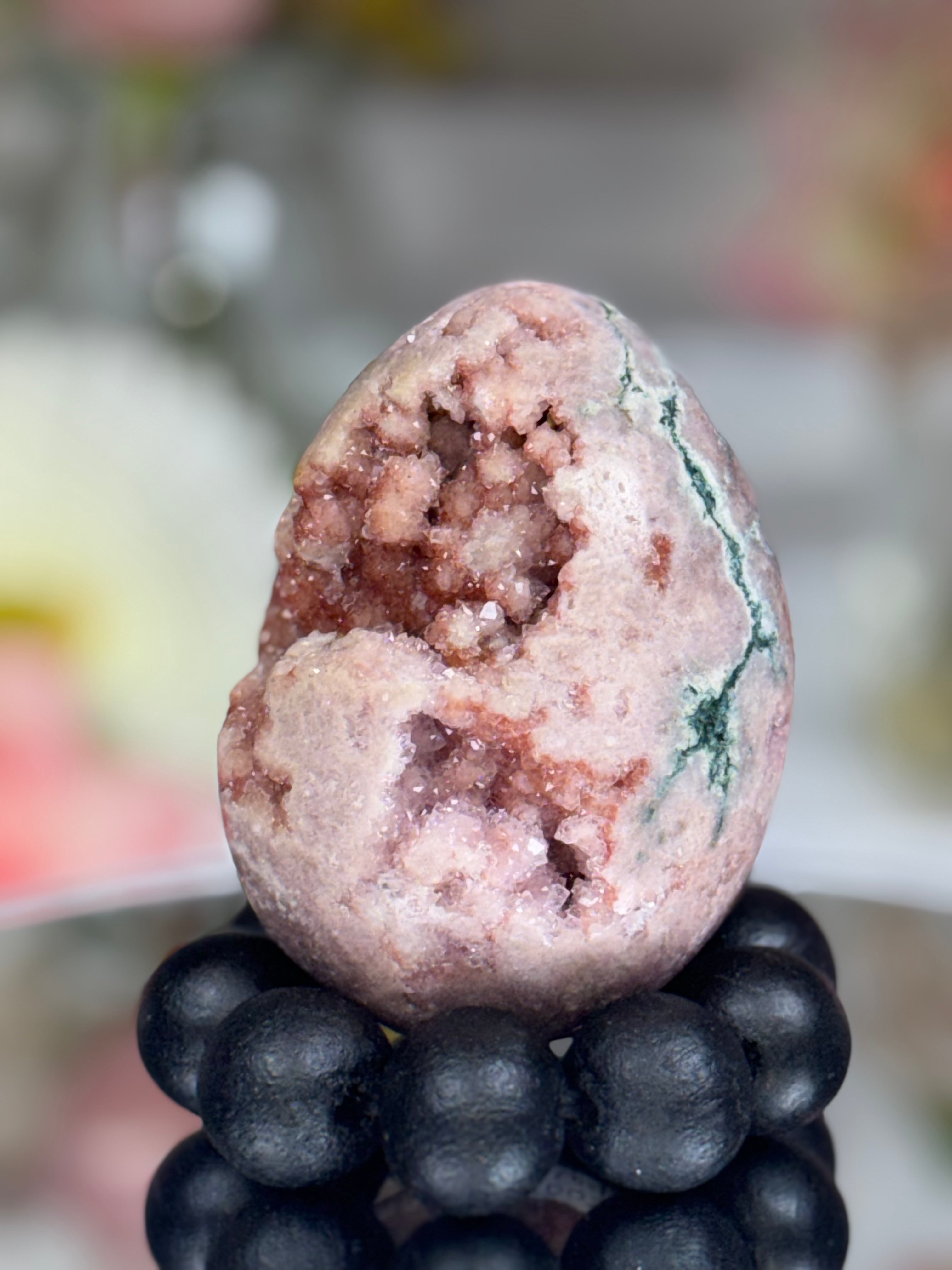 Pink Amethyst Egg A10034