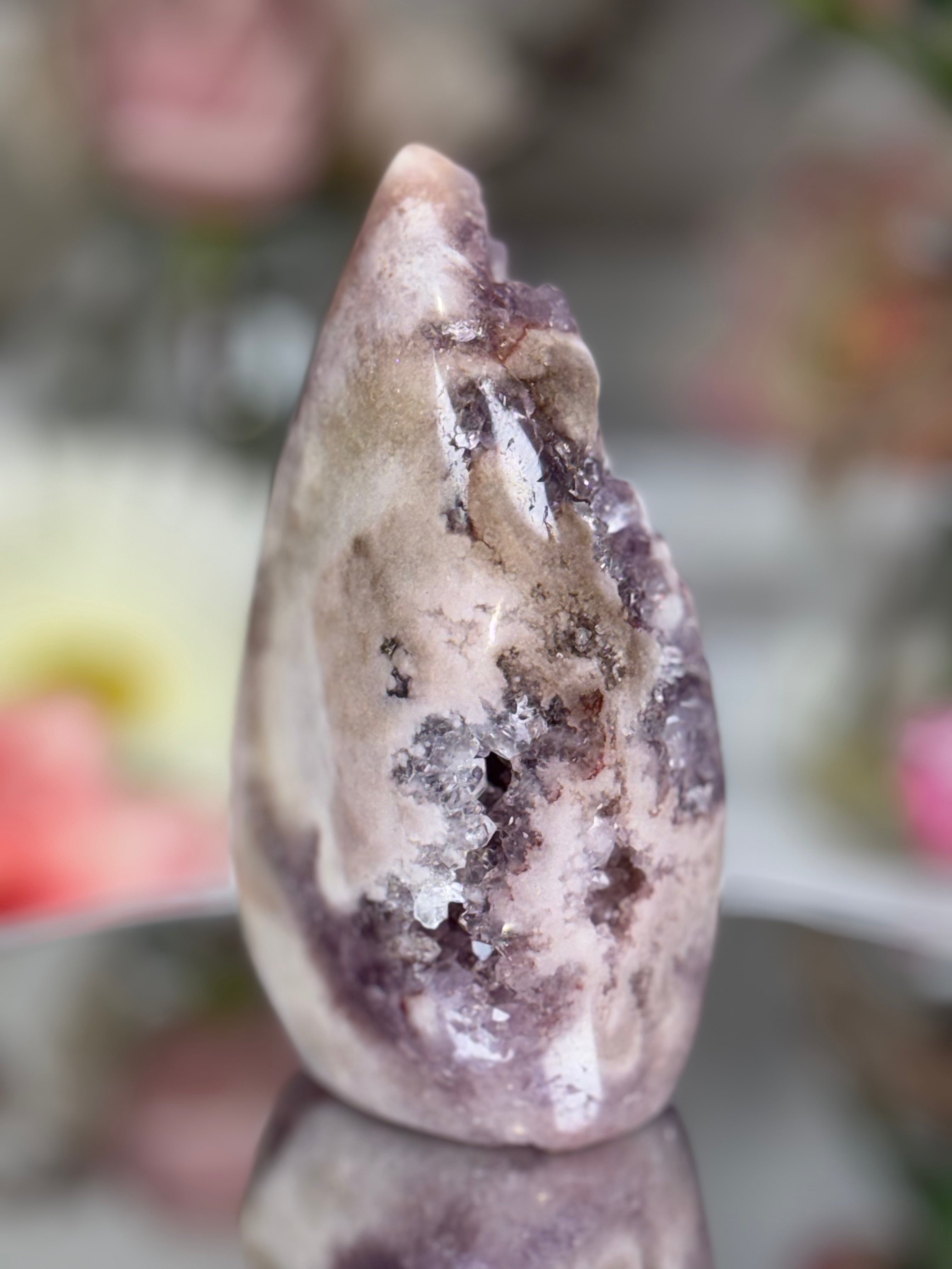 Pink Amethyst Flame A10304